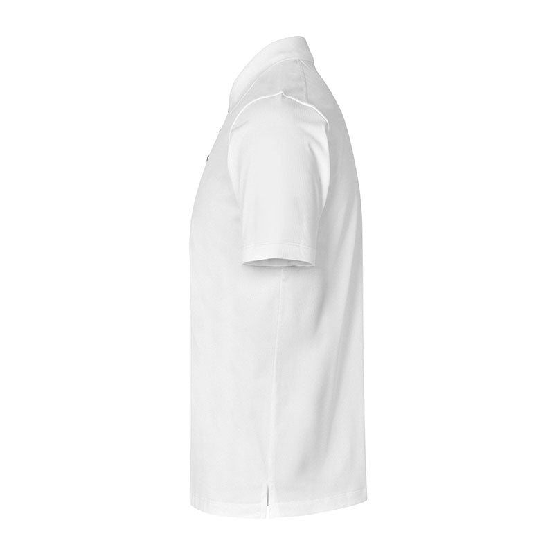 Active Poloshirt Herre, Hvid