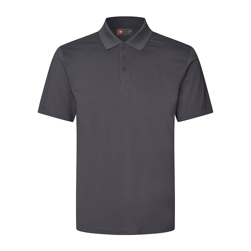 Active Poloshirt Herre, Koksgrå