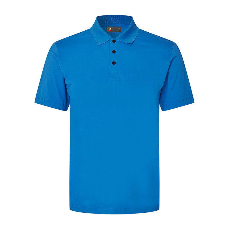 Active Poloshirt Herre, Blå