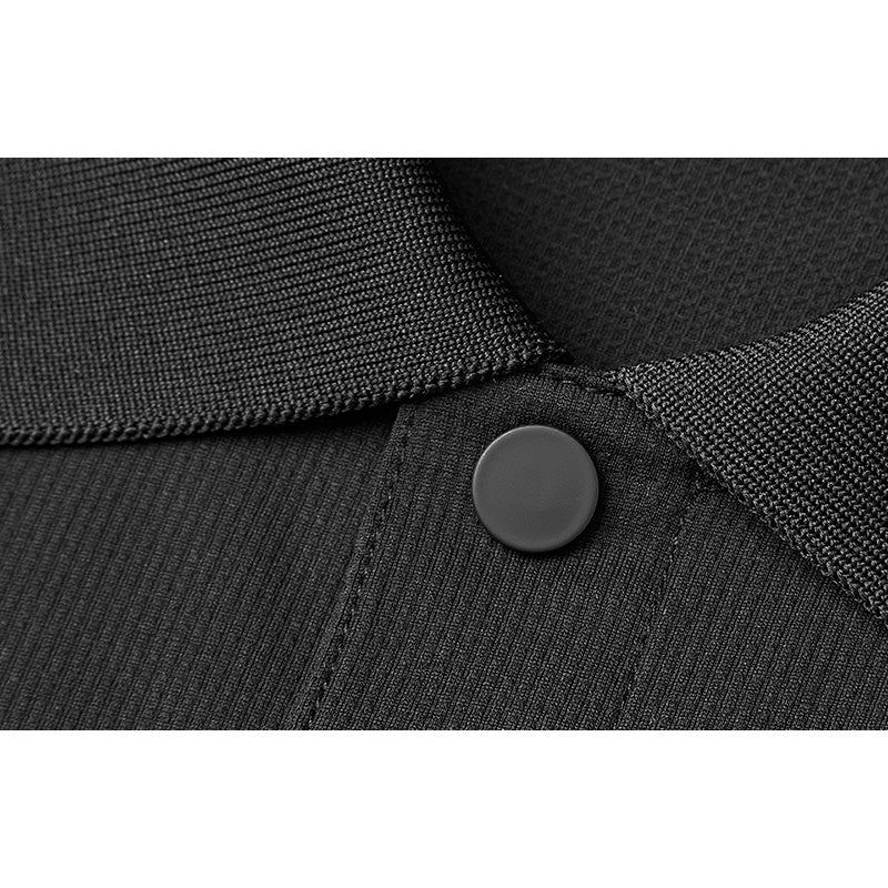 Active Poloshirt Herre, Sort