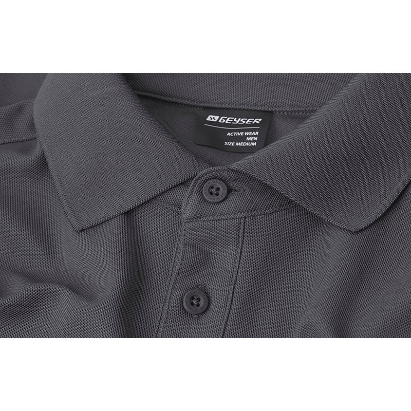 Polo shirt Functional, Koksgrå