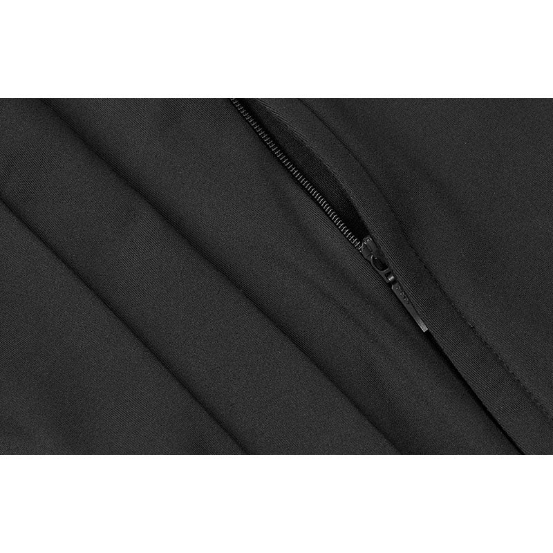 Stretch Hoodie, Sort