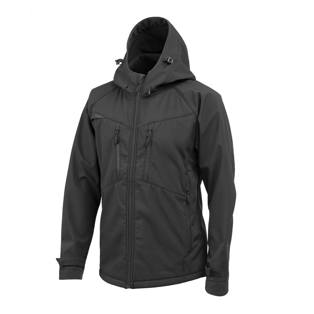 Softshell jakke (3lags), Sort