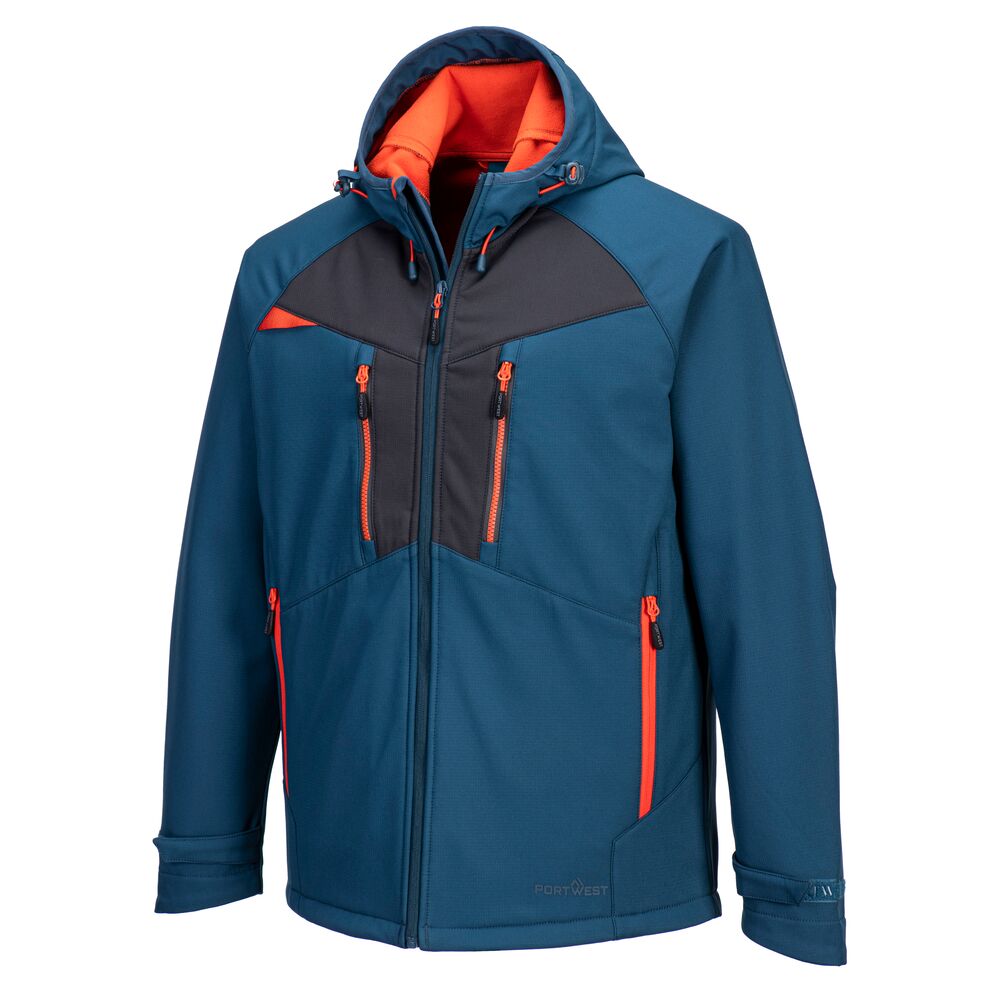 Softshell jakke (3lags), Blå