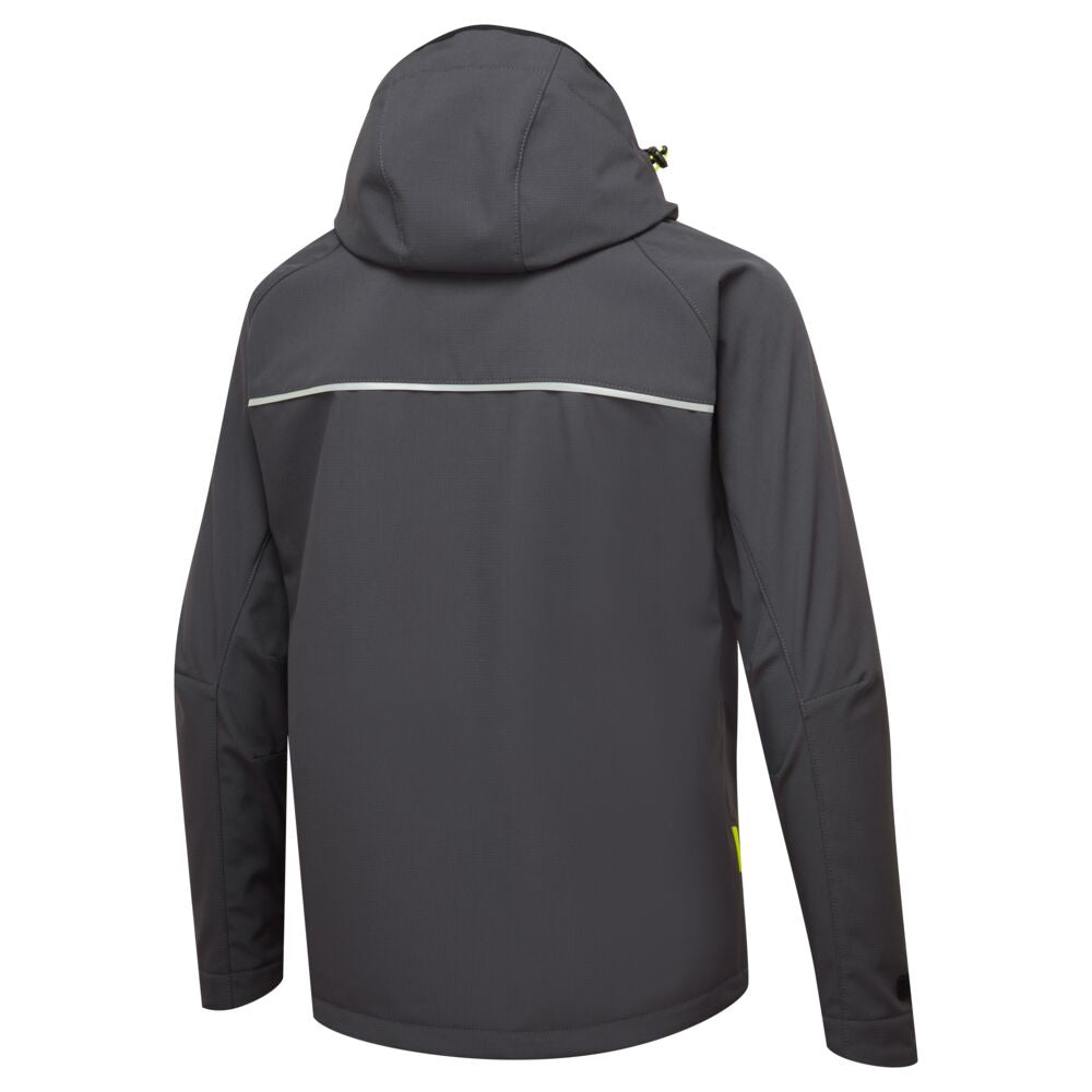 Softshell jakke (3lags), Grå