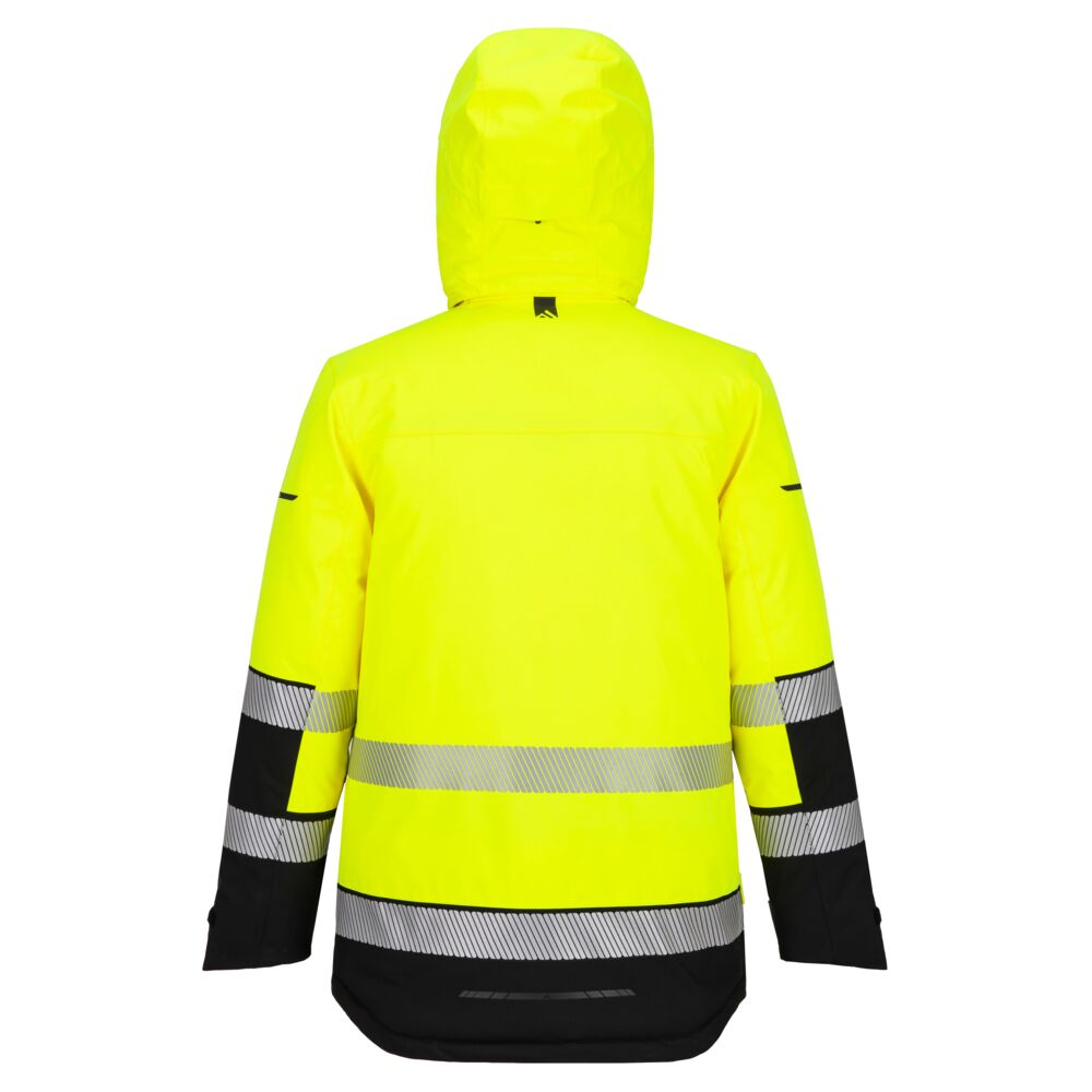 Expedition vinter parka, Gul/Sort