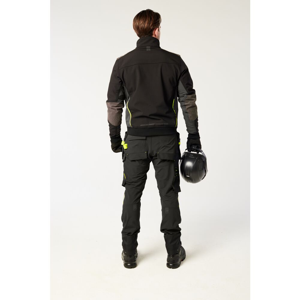 Softshell jakke (3lags), Sort