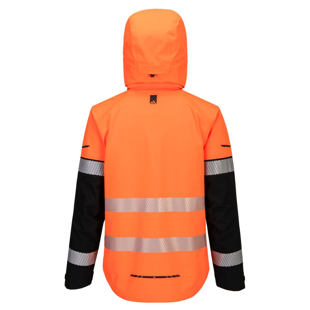 Hi-Vis Skal Jakke, Orange/Sort