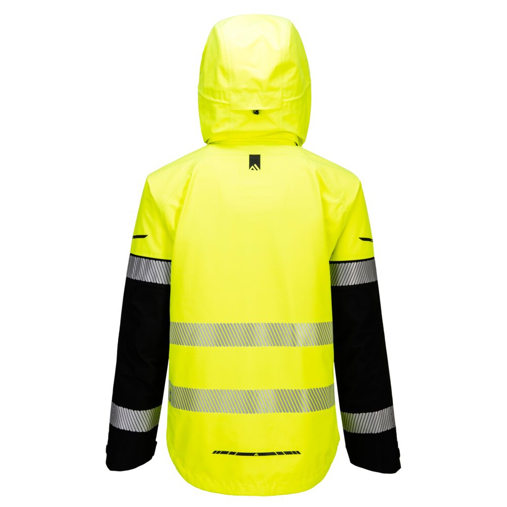Hi-Vis Skal Jakke, Gul/Sort