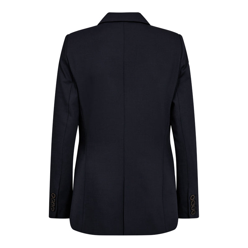 Traveller Dame Blazer Modern Fit, Lang model, Navy