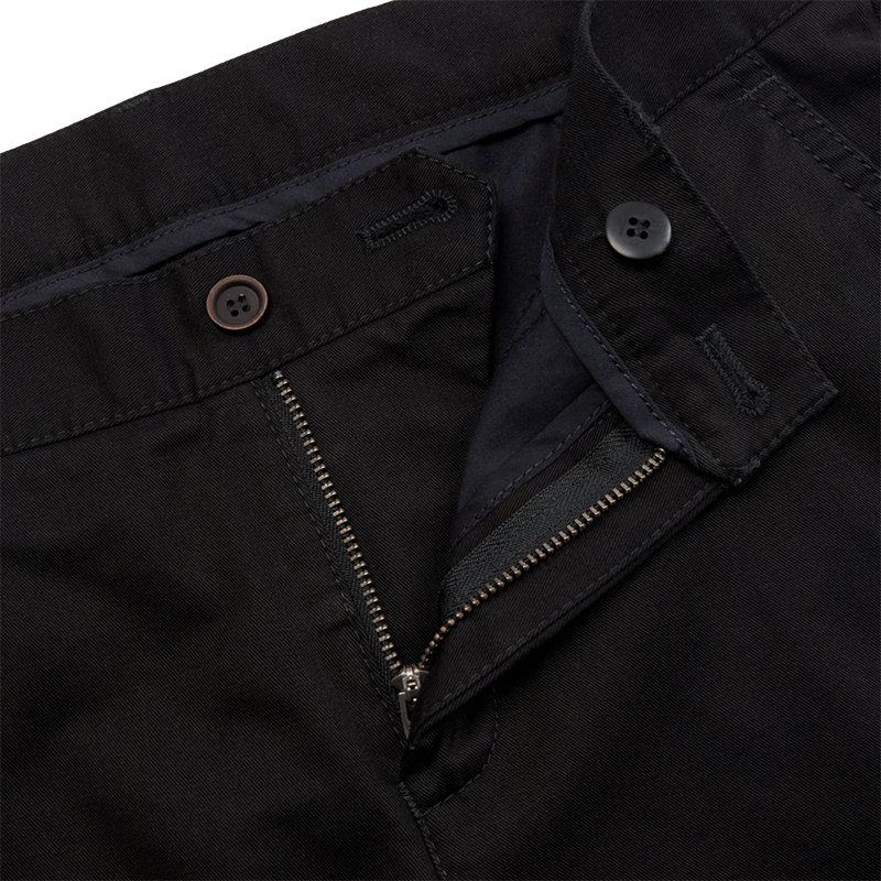 Chinos Modern Fit Dame, Sort