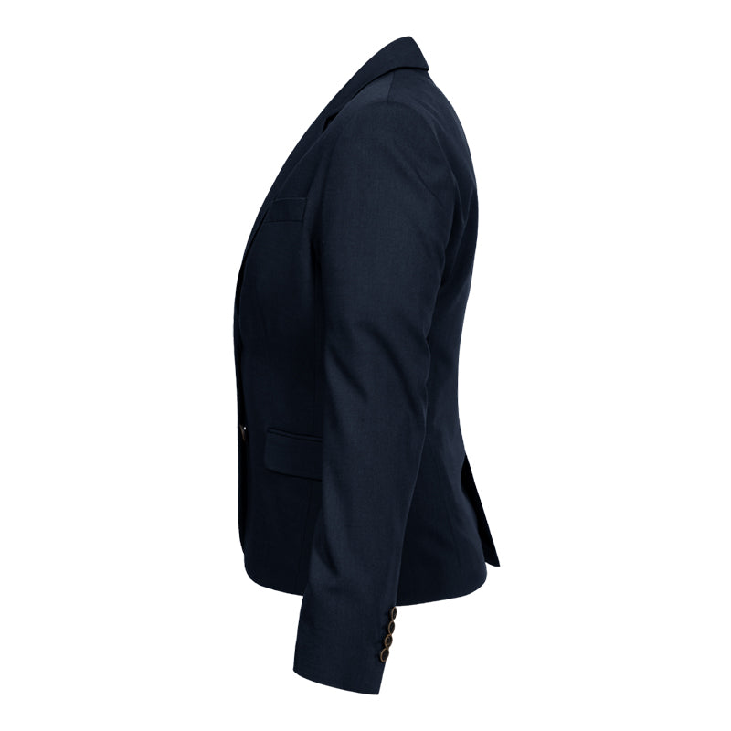 Traveller Dame Blazer Modern Fit, Kort model, Blå