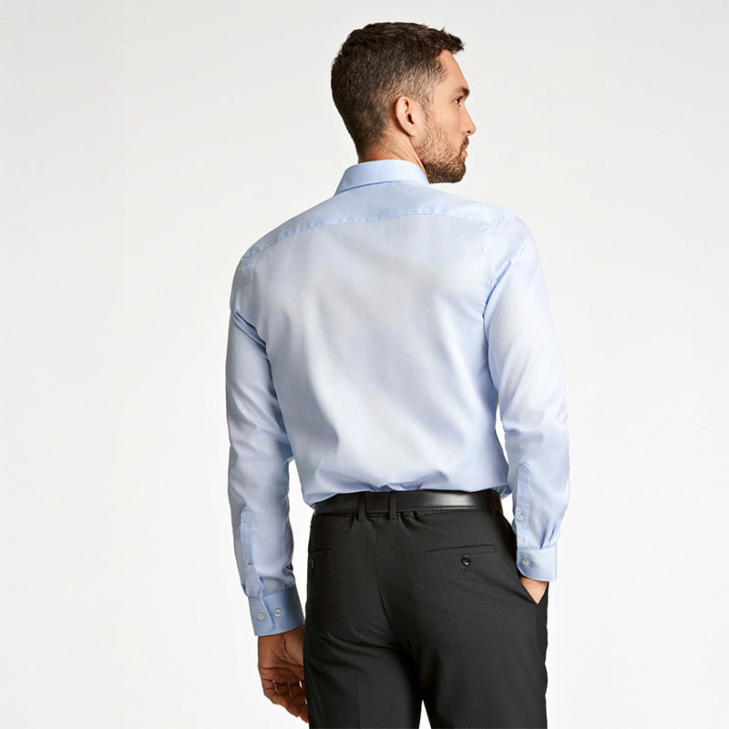 Business skjorte, Lyseblå