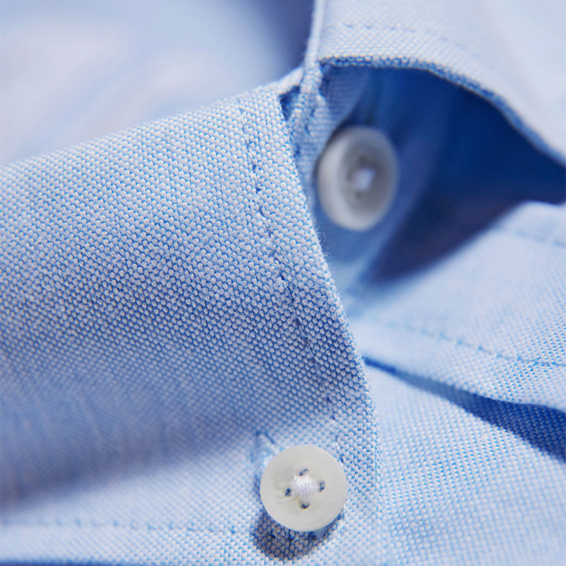 Oxford skjorte Slim Fit, Lyseblå