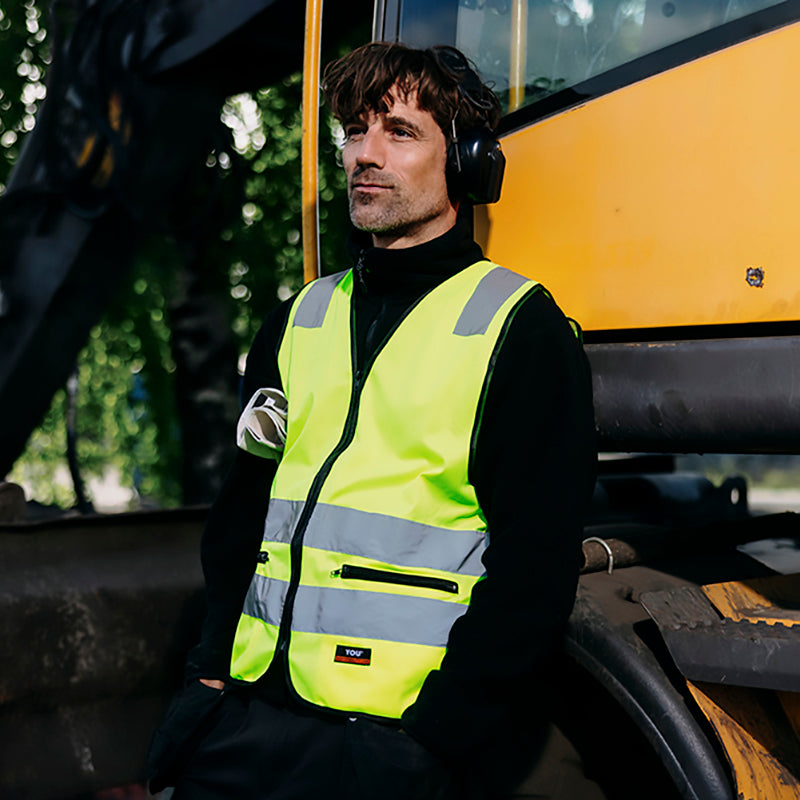 Holmsund Hi-Vis Vest, Gul