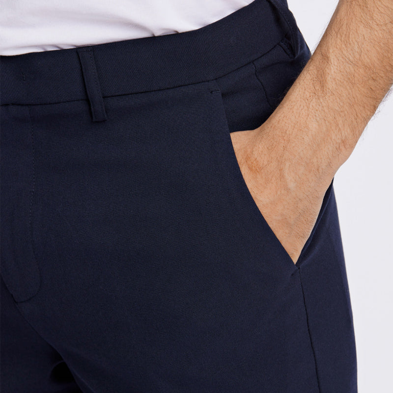 Klassiske bukser Relaxed Fit, Navy