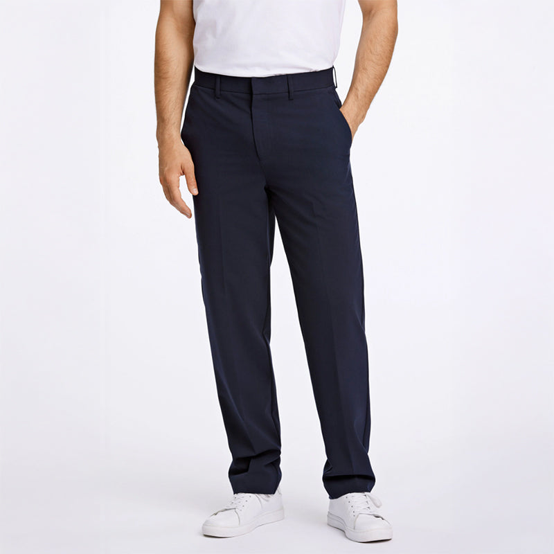 Klassiske bukser Relaxed Fit, Navy