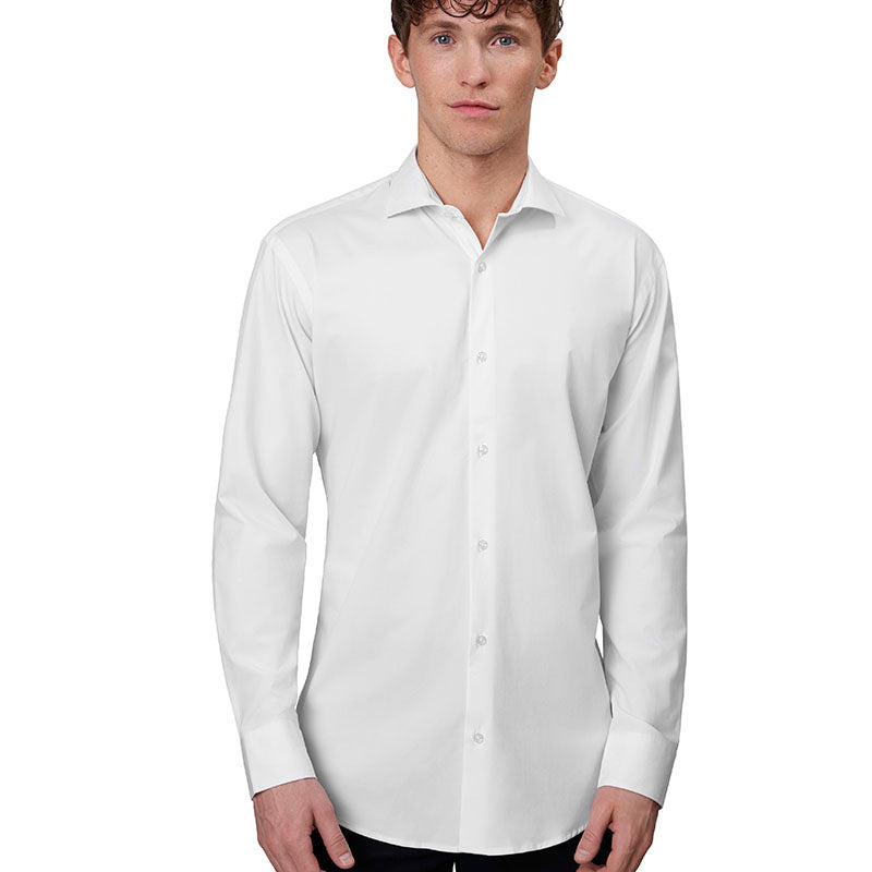 Hybrid shirt Herre, Hvid