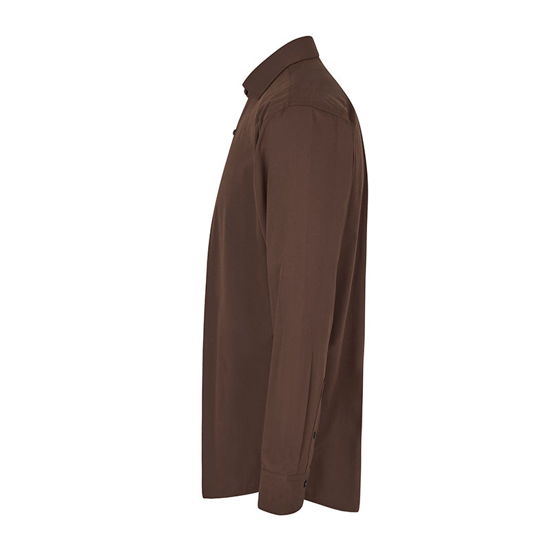 Hybrid shirt Herre, Mocca