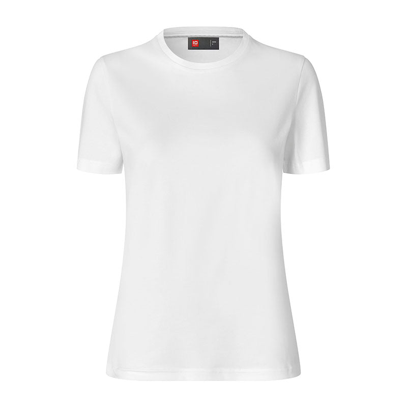T-shirt Organic Dame, Hvid