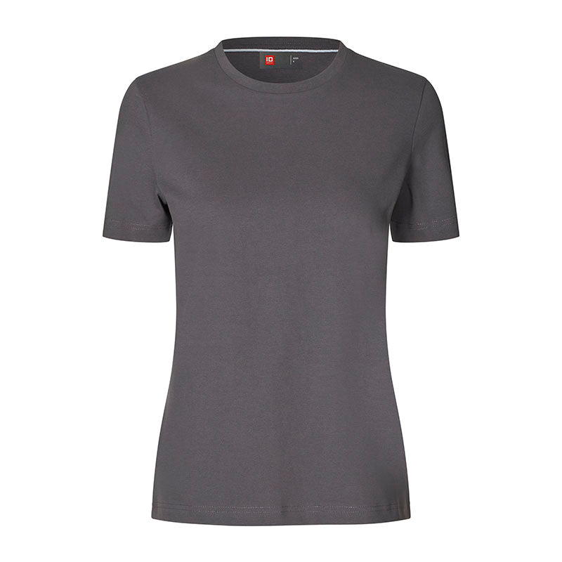 T-shirt Organic Dame, Grå