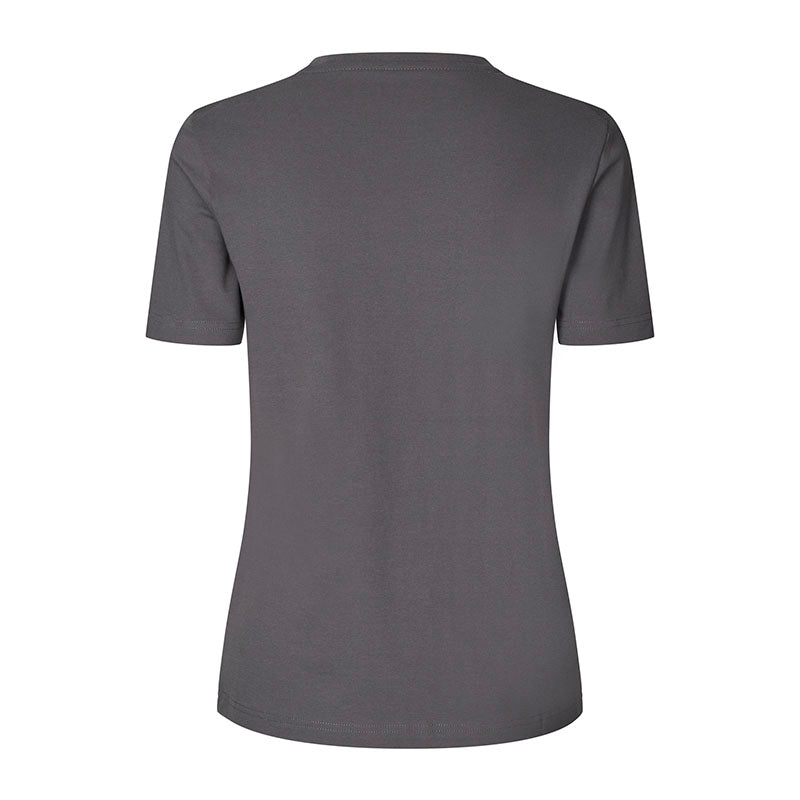 T-shirt Organic Dame, Grå