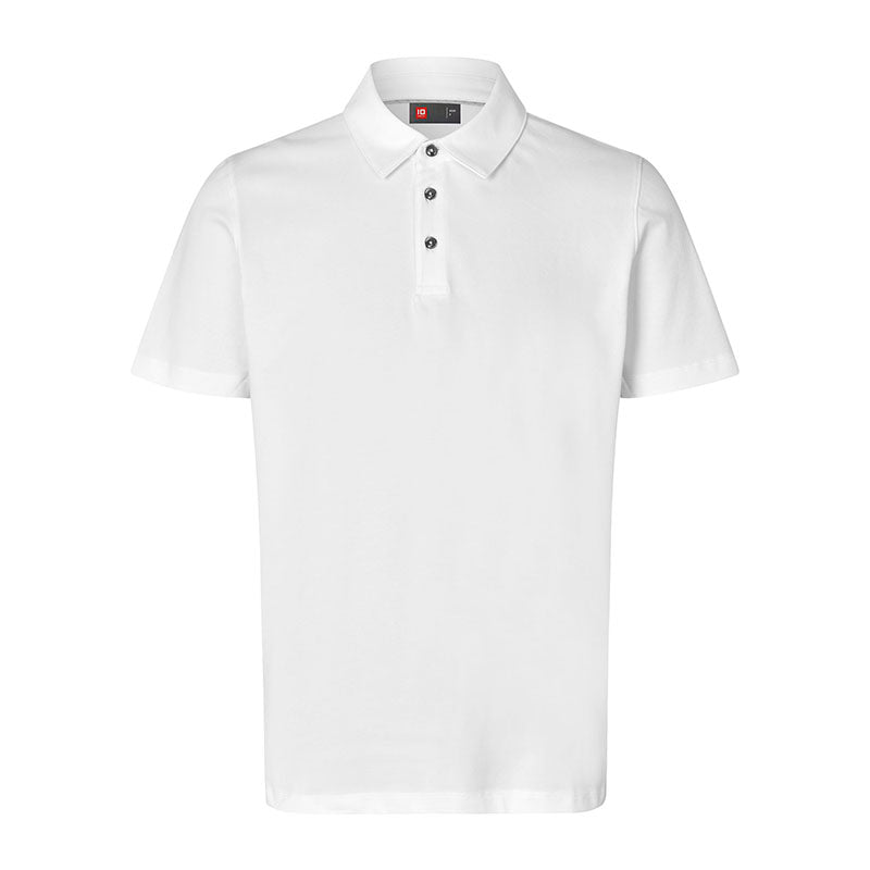 Poloshirt Organic, Hvid