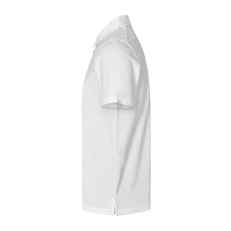 Poloshirt Organic, Hvid