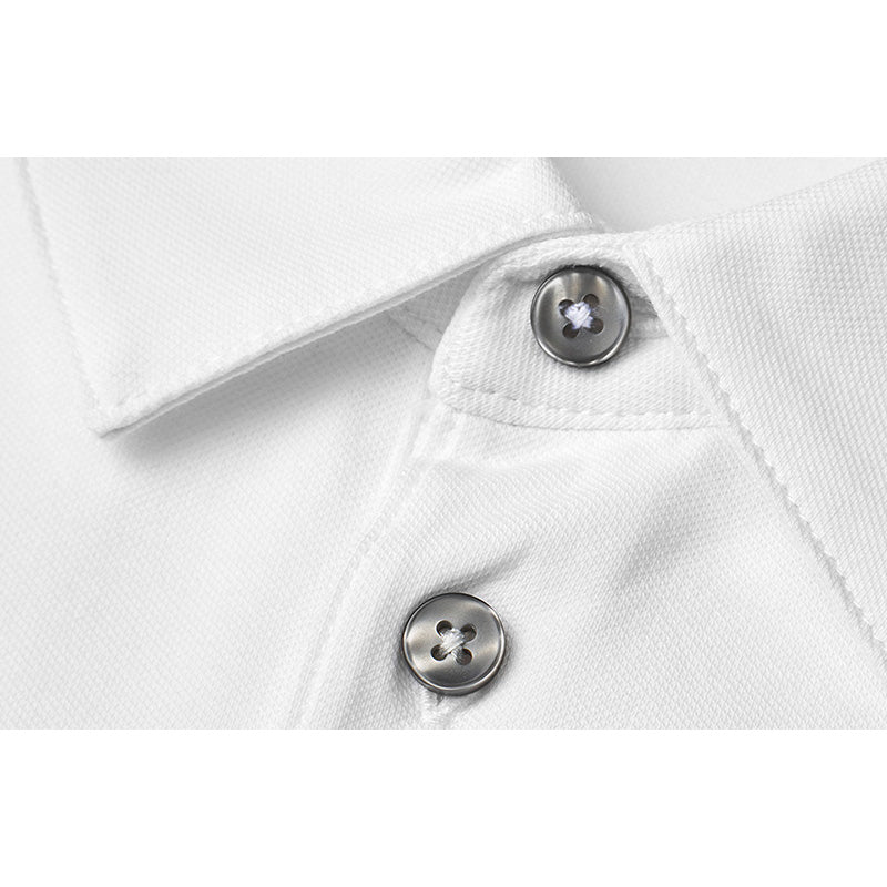 Poloshirt Organic, Hvid