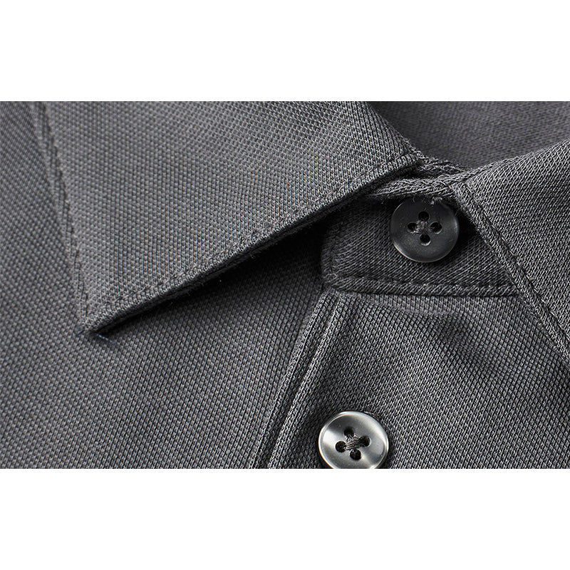 Poloshirt Organic, Grå