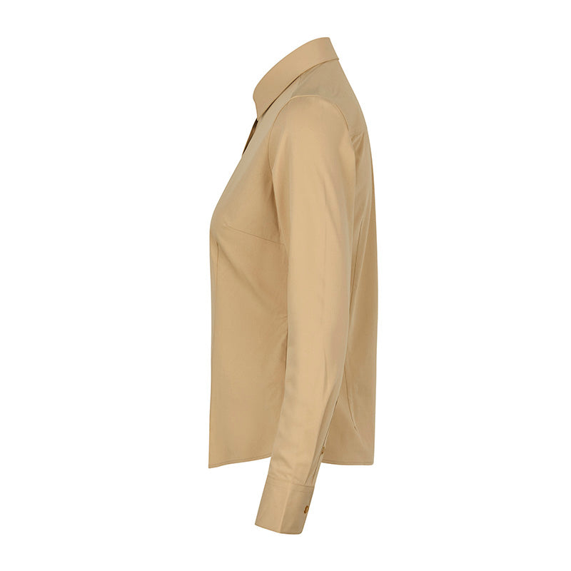 Hybrid shirt Dame, Sand