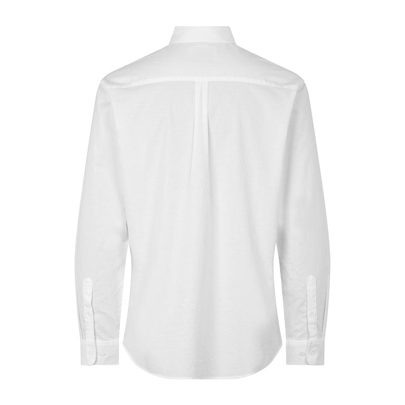 Oxford Modern skjorte herre, Hvid