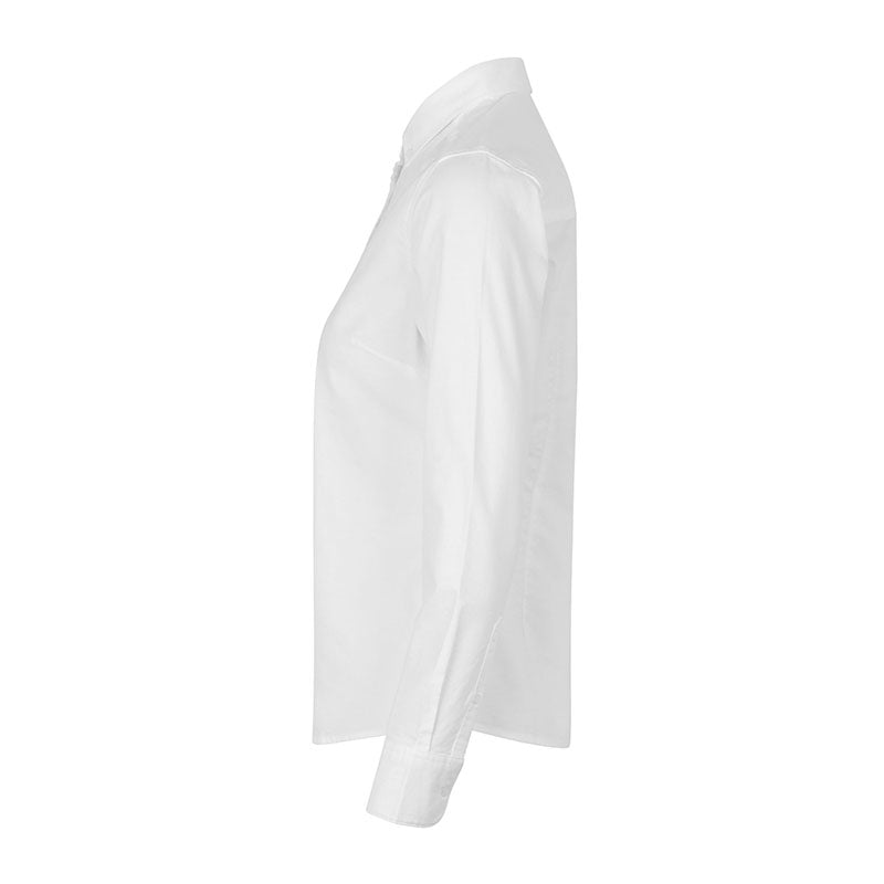 Oxford Modern skjorte Dame, Hvid