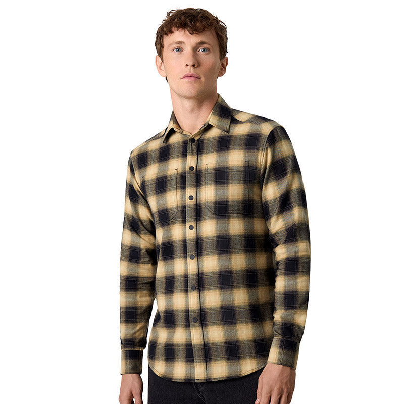 Flannel Skjorte, Sand