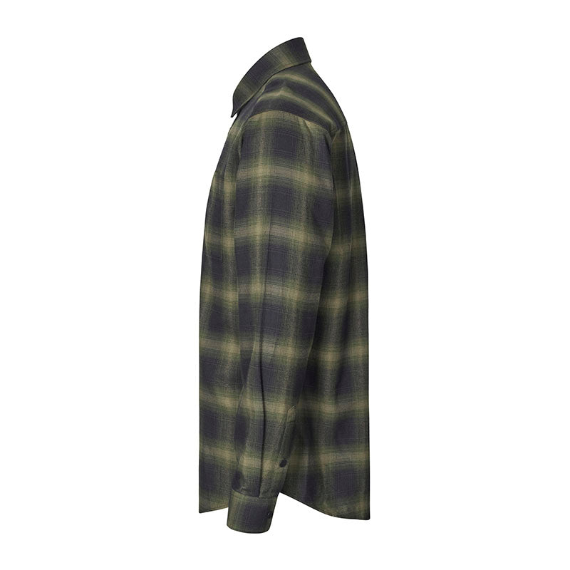 Flannel Skjorte, Oliven