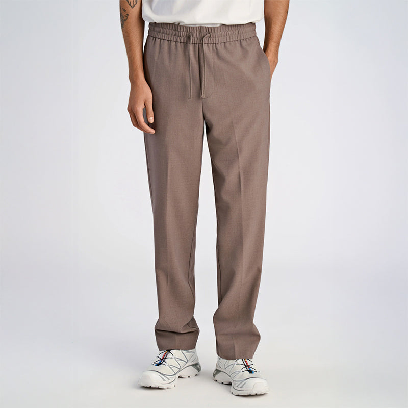 Casual bukser Relaxed Fit, Sand