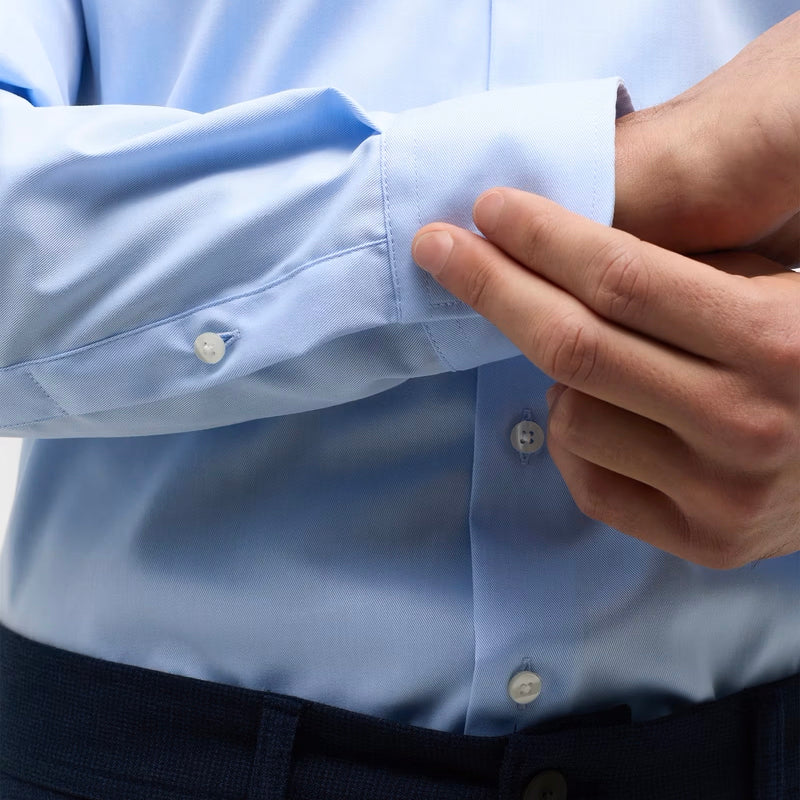 Cover Shirt, Slim Fit Lyseblå