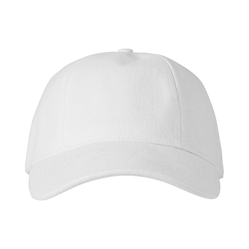 Bomulds Cap, Hvid