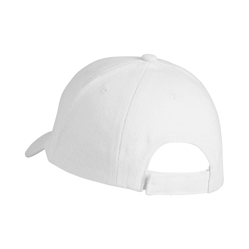 Bomulds Cap, Hvid