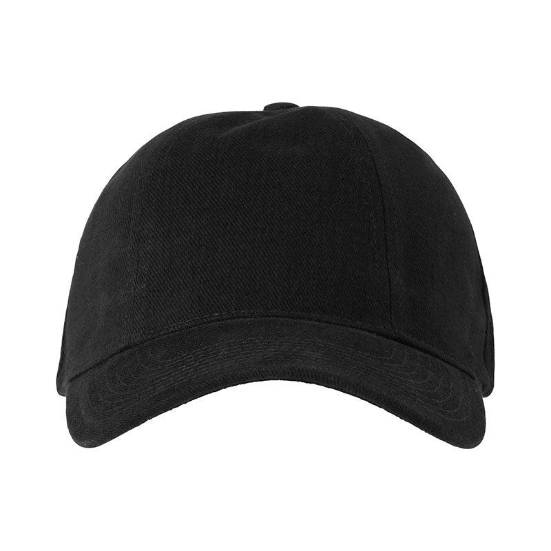 Bomulds Cap, Sort