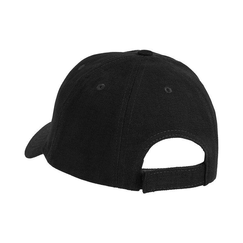 Bomulds Cap, Sort