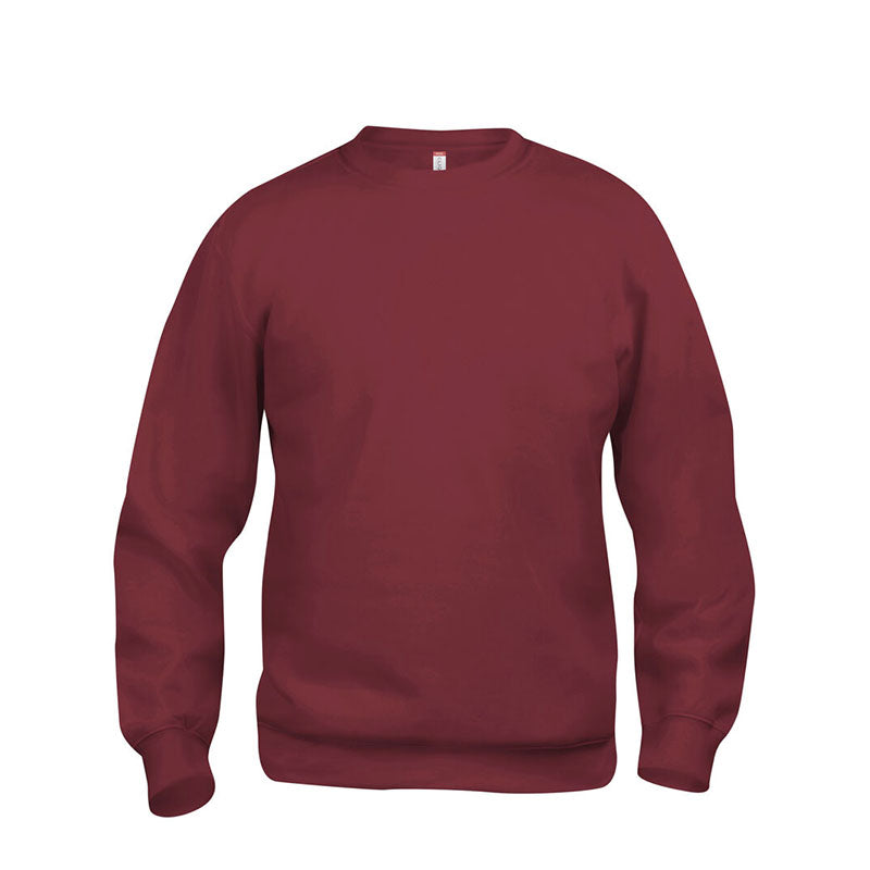 Basic Roundneck, Bordeaux