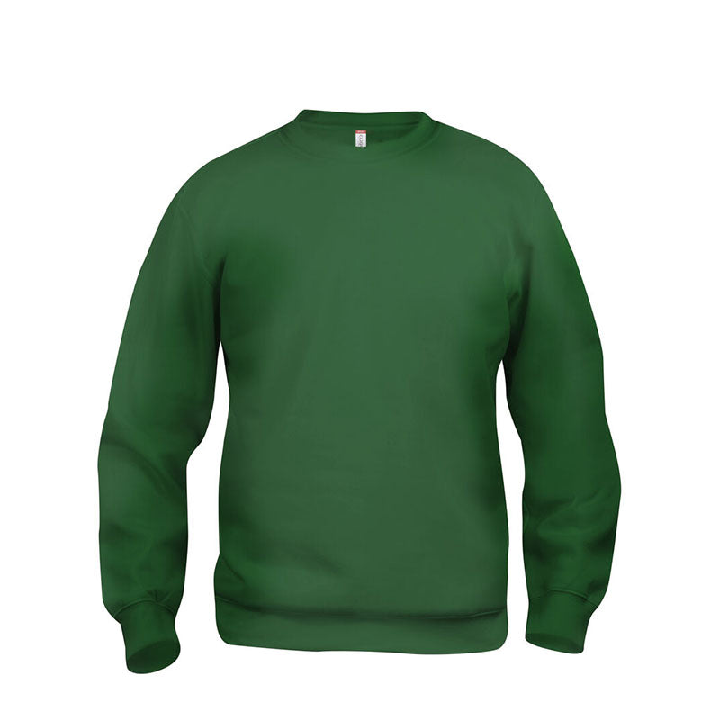 Basic Roundneck, Flaskegrøn