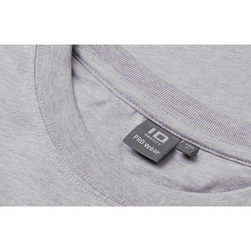 Basis t-shirt, Gråmeleret