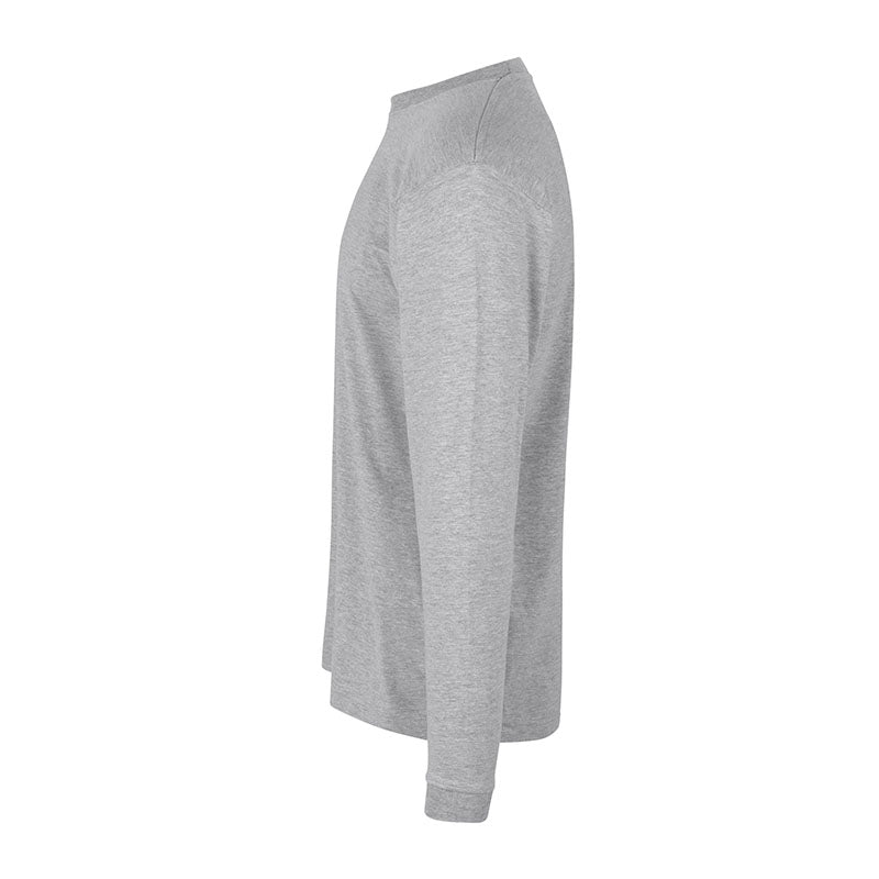 Langærmet t-shirt, Gråmeleret