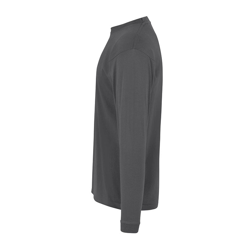 Langærmet t-shirt, Silvergrey
