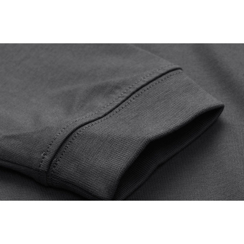 Langærmet t-shirt, Silvergrey
