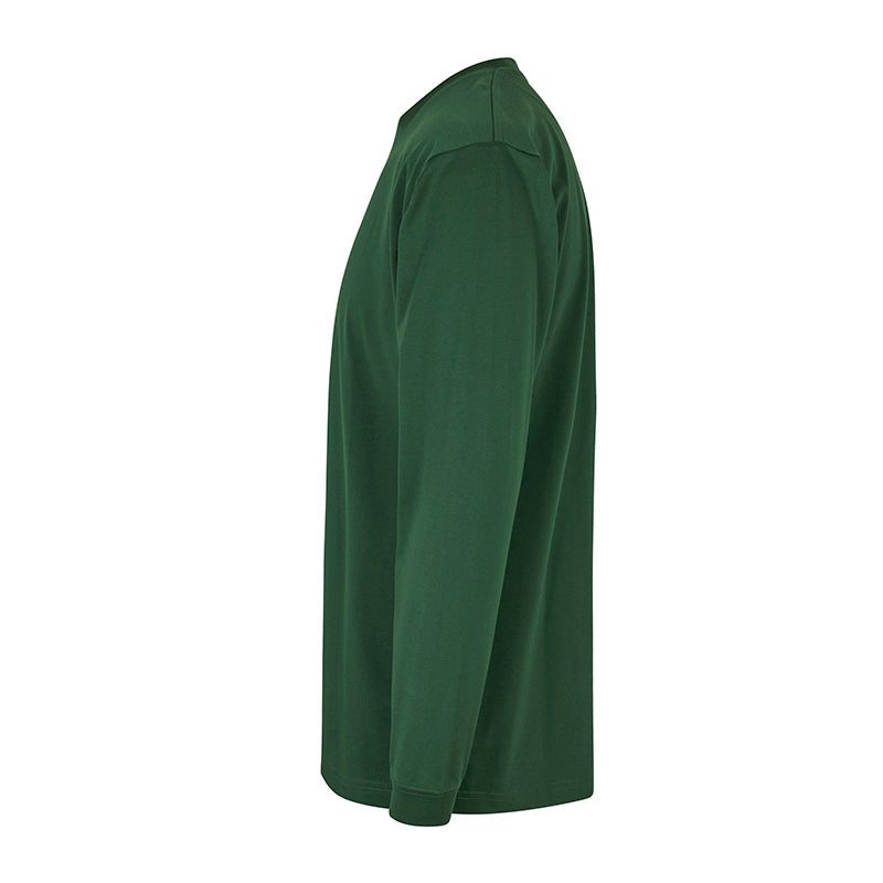Langærmet t-shirt, Flaskegrøn