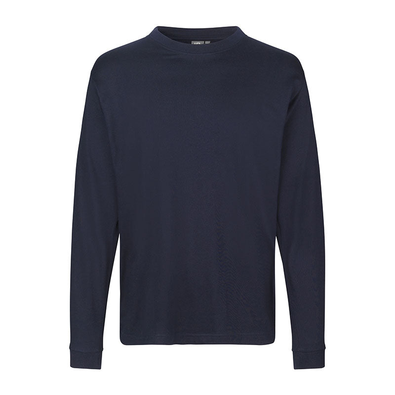 Langærmet t-shirt, Navy