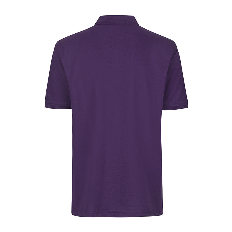 Poloshirt med lomme, Lilla